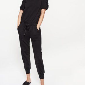 CAMI LAURA JUMPSUIT BLACK-XS-NWT